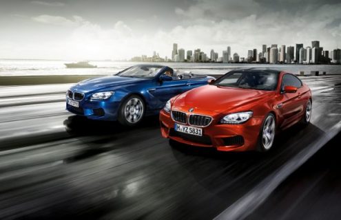 At launch time BMW unveiled the F13 Coupe in a new orange color