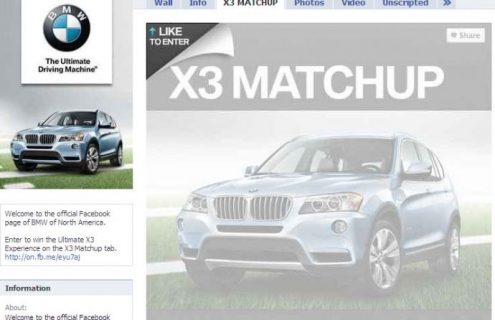 BMW Launches Interactive Facebook Tie-In to Its Super Bowl Advertisement