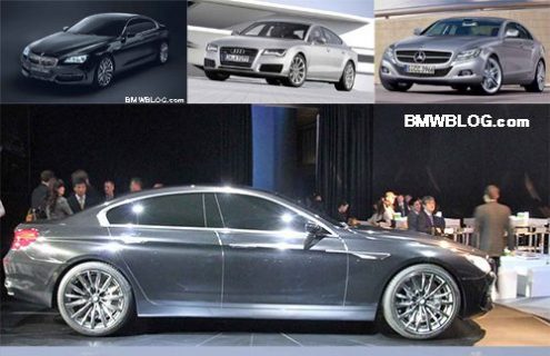 Photo Comparison: BMW Gran Coupe vs. 2011 Audi A7 vs. 2011 Mercedes-Benz CLS