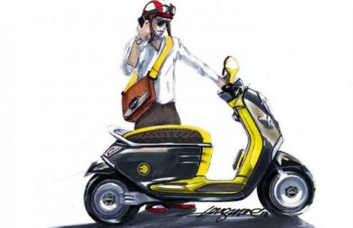  Electric Scooter on Preview  Electric Scooter Study Mini E Scooter Concept Premiere  Bmw