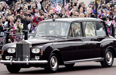 Kate Middleton rode to Royal Wedding in Rolls-Royce Phantom VI