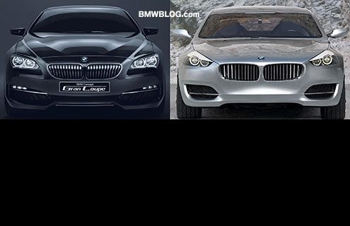 Photo Comparison: BMW Gran Coupe vs. BMW CS Concept