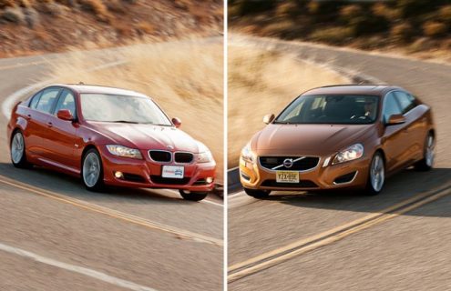 InsideLine: 2012 Volvo S60 T5 vs. 2010 BMW 328i