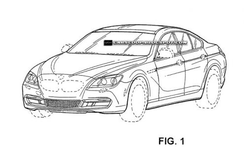 Leaked: Official Patent Designs of BMW 6 Series Gran Coupe
