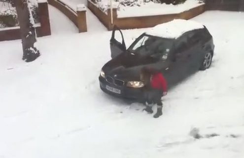 Don’t leave your car and let it run with the gear on!
