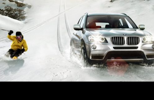 BMW X3 Mountain Driving Event