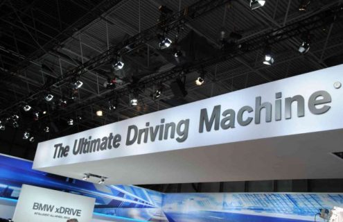 "The ultimate driving machine” slogan makes a comback