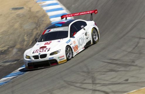 2nd Place for BMW Rahal Letterman Racing Team at Laguna Seca
