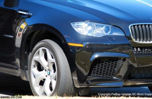 Why is BMW testing an X6 xDrive35i with the X6M bodykit?
