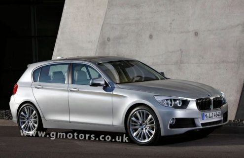 Latest Rendering: 2012 BMW 1 Series Hatchback
