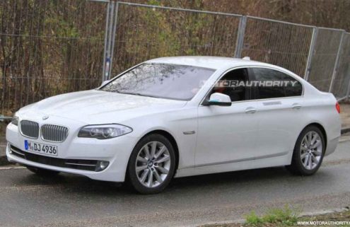 Spy Photos: 2012 BMW 5 Series Hybrid