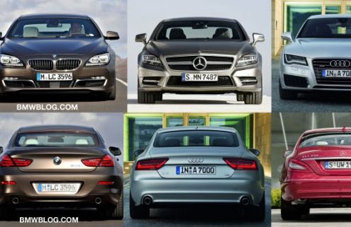 Photo Comparison: BMW 6 Series Gran Coupe vs. Audi A7 vs. Mercedes-Benz CLS