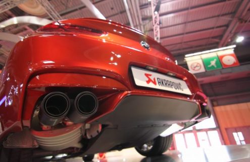 2012 Paris Motor Show – Akrapovic Exhaust System for the 2013 BMW M6 Coupe