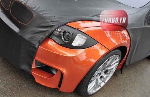 BMW 1 Series M Coupe showcased on Paris' Champs-Elysées