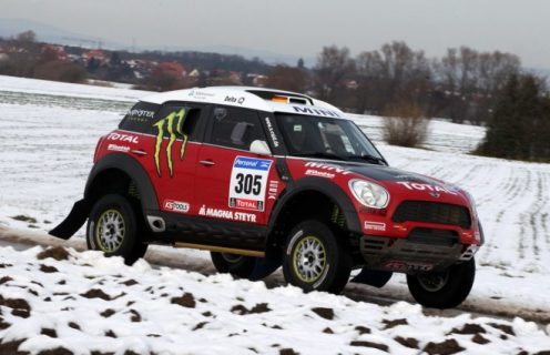 New photos & information for the X-Raid MINI Countryman ALL4 Racing