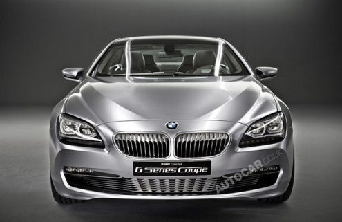 New photos of the BMW 6 Series Coupe Concept
