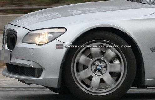 Spy Photo: BMW testing an i5/i7 hybrid sedan?