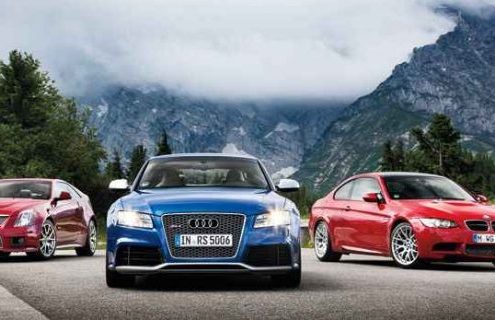 Video Comparison: BMW M3 vs. Cadillac CTS-V Coupe vs. Audi RS5