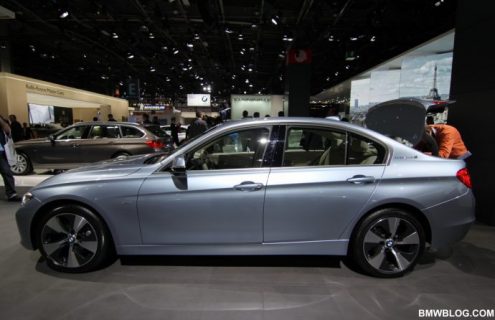 BMW ActiveHybrid 3 at the 2012 Paris Motor Show