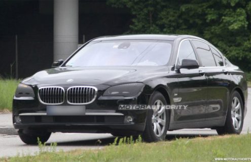 First Spy Photos: 2013 F01 BMW 7 Series Facelift