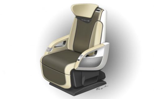 DesignWorksUSA designs business jet seats for premium manufacturer Iacobucci HF