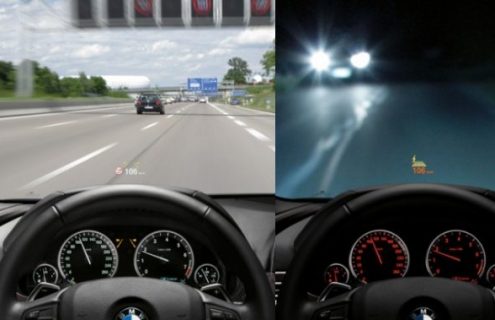 Videos: Head-Up Display in the new BMW 6 Series
