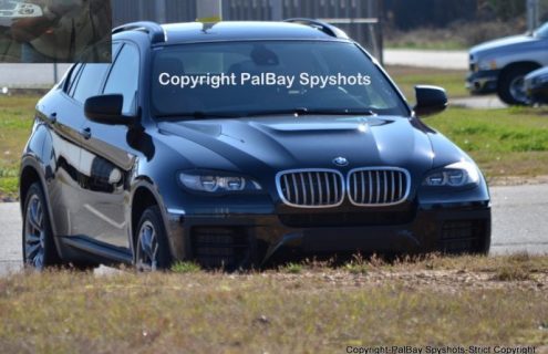 Exclusive Spy Shots: BMW X6 M50d