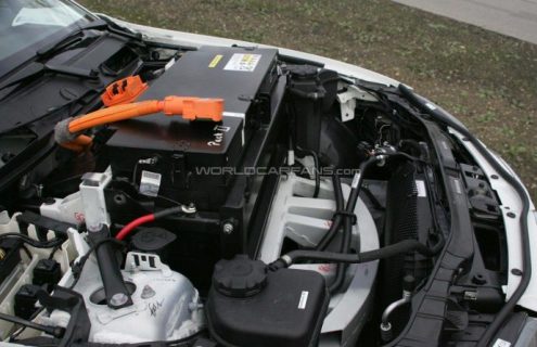 Spy Photos: BMW ActiveE showing its powerplant