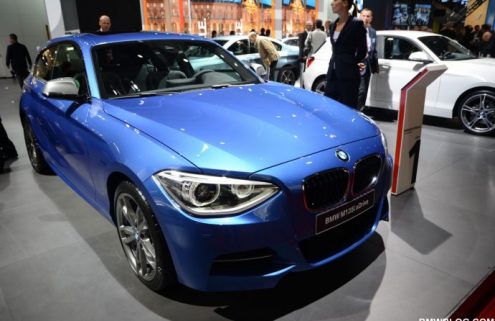Video: BMW M135i xDrive at the 2012 Paris Motor Show