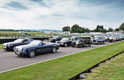 100 Rolls-Royce cars celebrate 100 years of Spirit of Ecstasy