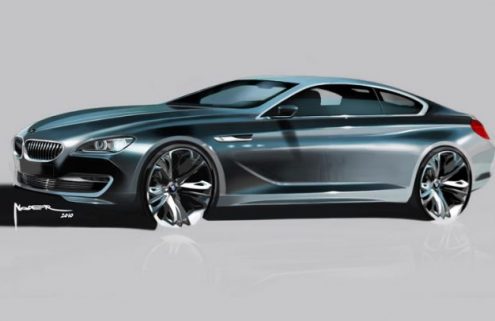 Exclusive: Design sketches of BMW 6 Series Coupe Concept