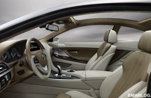 BMW 6 Series Coupe Concept: The Interior