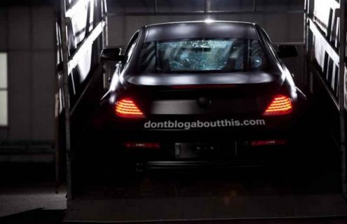 More photos of the secret BMW hybrid concept