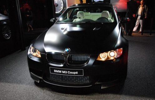 2010 Paris Motor Show: BMW M3 Frozen Black with Competition Package