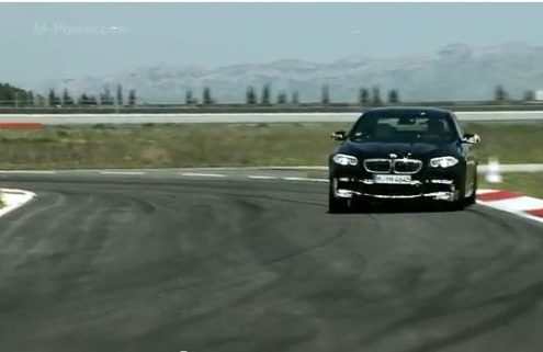 Amazing Video: BMW F10 M5 at the race track