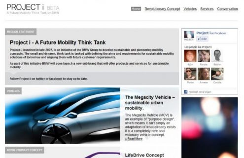 Project i website goes live