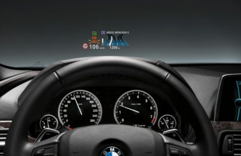BMW Head-Up Display: Precision as featured in a fighter jet