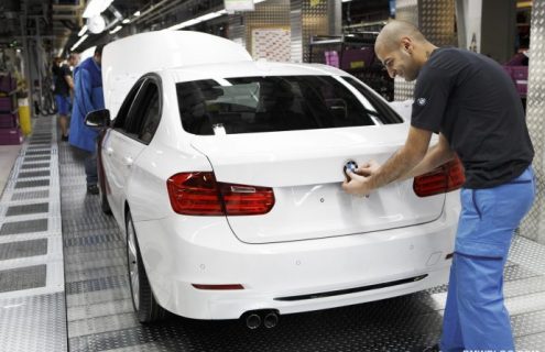 2012 BMW 3 Series production starts today in Munich plant