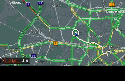 BMW ConnectedDrive presents a new generation of traffic information