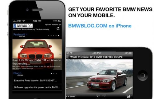 BMWBLOG iPhone App Now Available For Download!