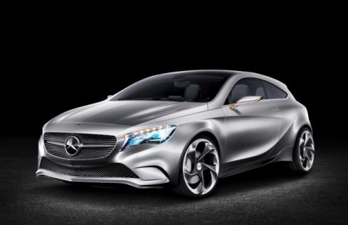 Mercedes-Benz Concept A-Class : Future Opponent for BMW 1 Series