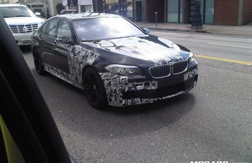 2012 BMW M5 spotted in Beverly Hills