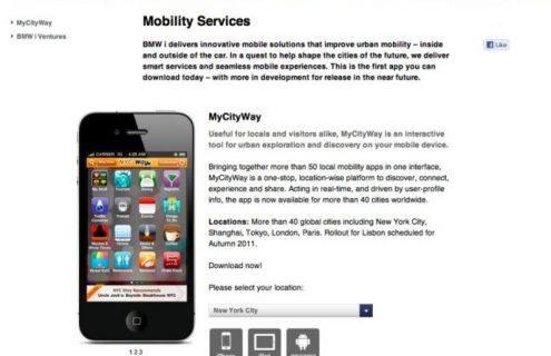 BMW launches “i Ventures” fund in NYC, signed 1st strategic partnership