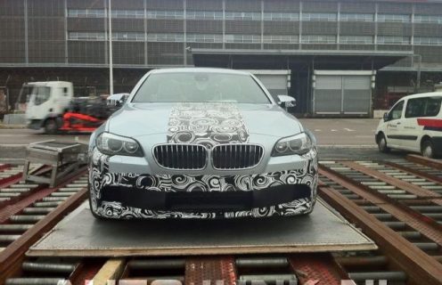 2012 BMW M5 close to its final unveiling