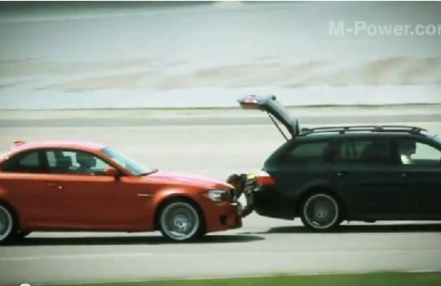 Video: Photoshoot with the BMW 1 Series M Coupe
