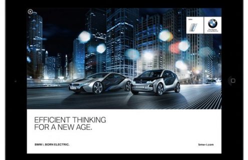 BMW i launches iAd in Europe – Innovative presence on foursquare and Mashable.com