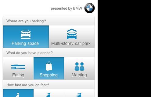 BMW ParkingAssistant for iPhone, iPad and iPod Touch