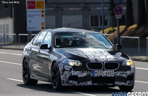 Video: 2012 BMW M5 again at Nurburgring
