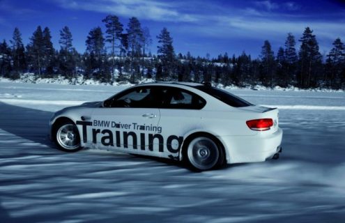 BMW snow and ice training courses in winter 2011