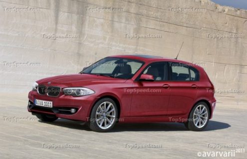 2012 BMW 1 Series Hatchback rendered again